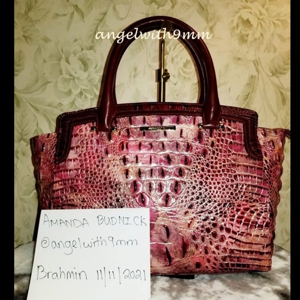 **SOLD**  Brahmin ONE OF A KIND Freesia Edinburgh NWT WITH BUILD PLANS